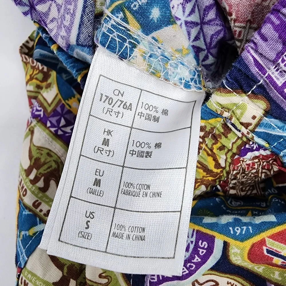 Disney‎ Pajama Pants Men's Small 45th Anniversary Graphic Lounge Bottoms